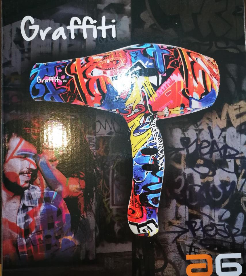 Secador Graffiti 2 200 w profesional Asuer