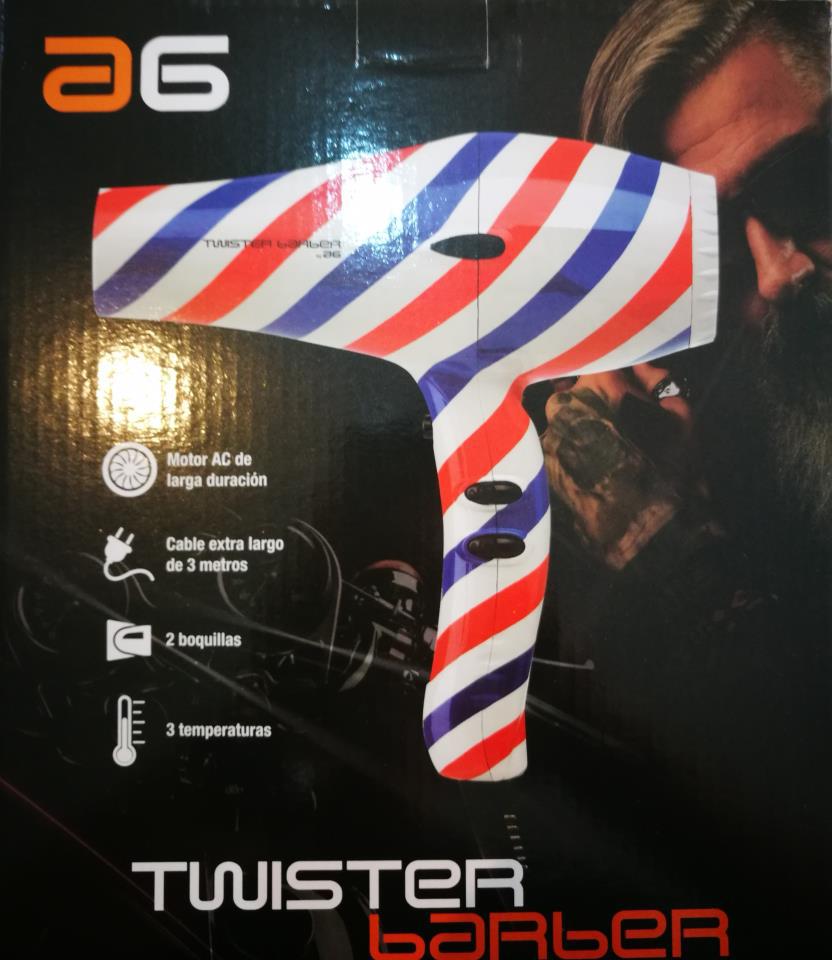 Secador de Pelo Profesional Twister Barber - 2200W