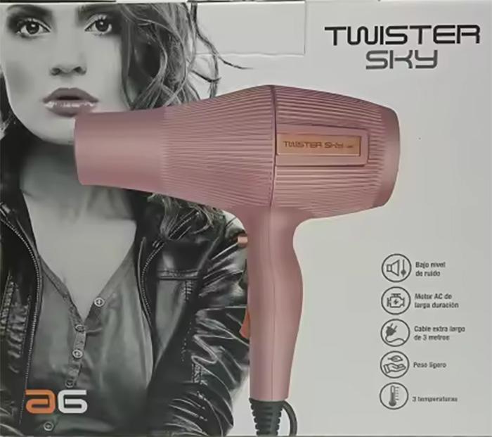 Secador de pelo Twister SKY 2 400 w color rosa AG
