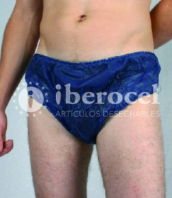 Slip Desechable Azul talla XL 50 unds