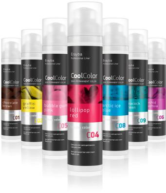 Tinte Semi-Permanente CoolColor 100 ml  Erayba