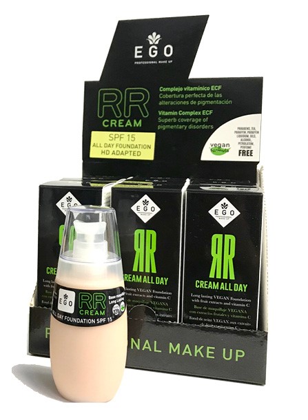 Expositor 9 und  RR Cream Tono 00  Vegan  1 Tester